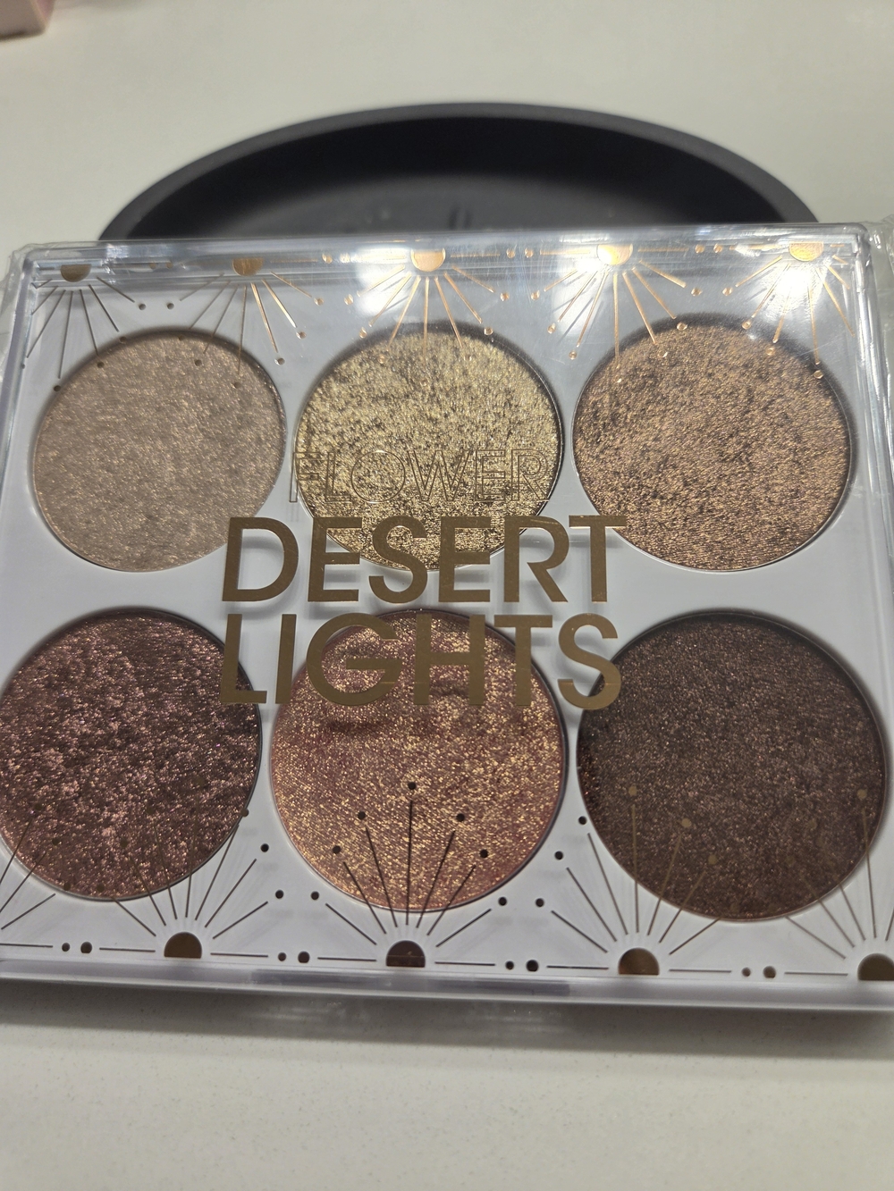 DESERT LIGHTS Shimmer Eyeshadow Palette - Golden Bronze Mix